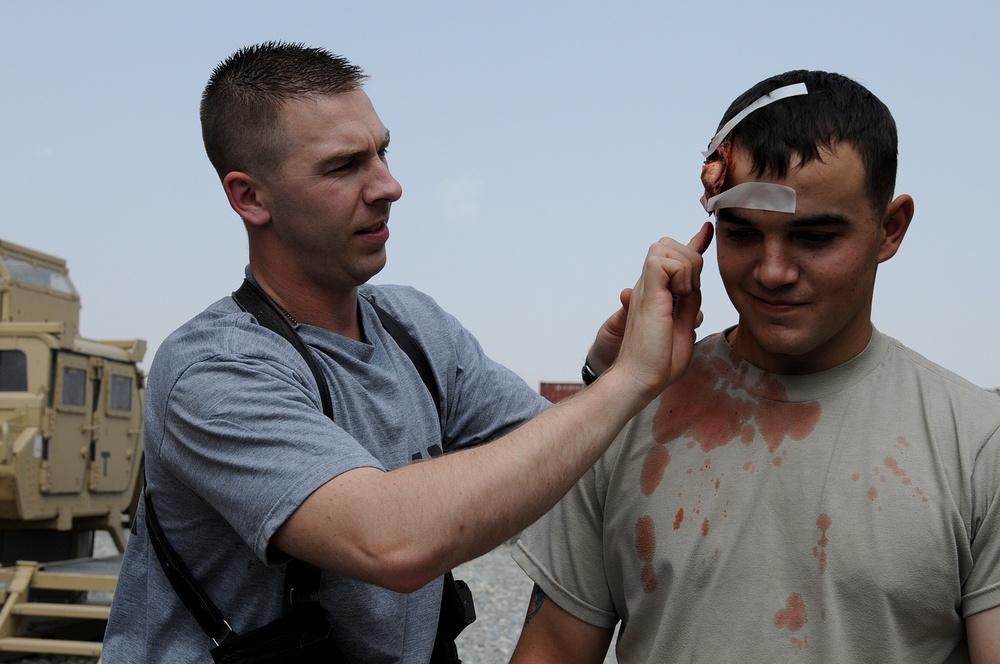 Task Force Rushmore Medical Team Provides Guidance, Training for Kabul Base Cluster