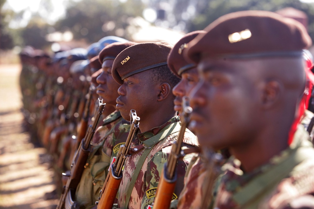 Mozambican military, Marines motivated for exercise