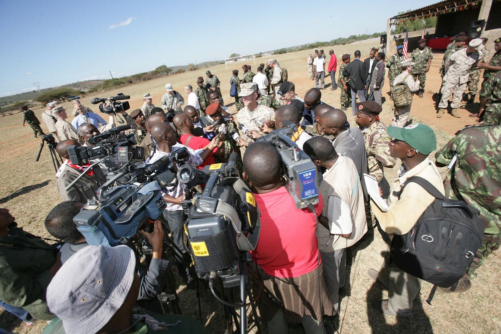 Mozambican military, Marines motivated for exercise