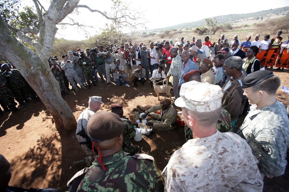 Mozambican military, Marines motivated for exercise