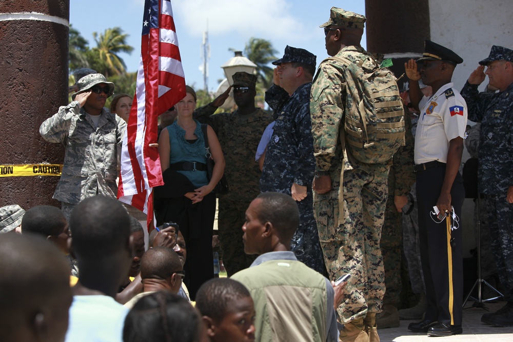 USS Iwo Jima Warms Haitian Hearts