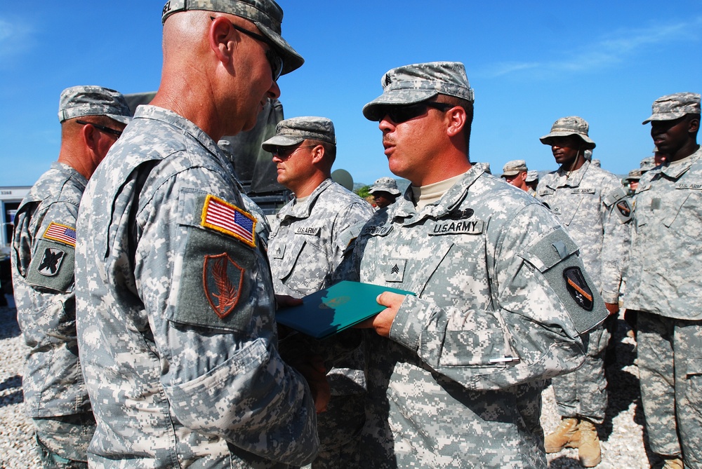 Task Force Kout Men Troops Earn Awards