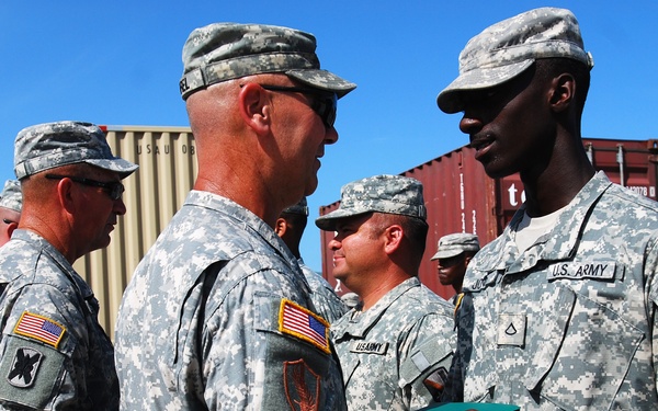 Task Force Kout Men Troops Earn Awards