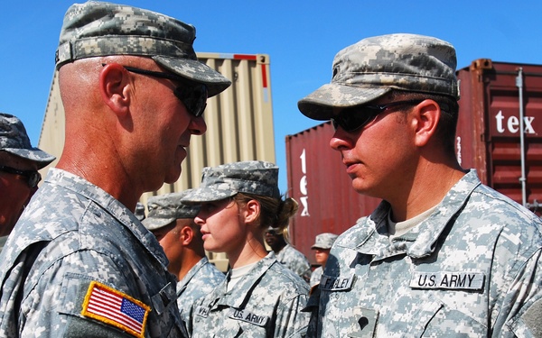 Task Force Kout Men Troops Earn Awards