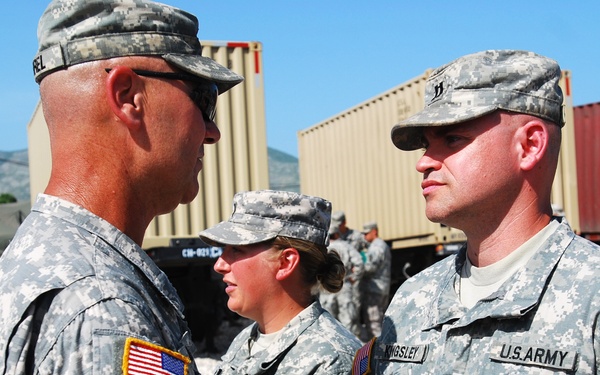 Task Force Kout Men Troops Earn Awards