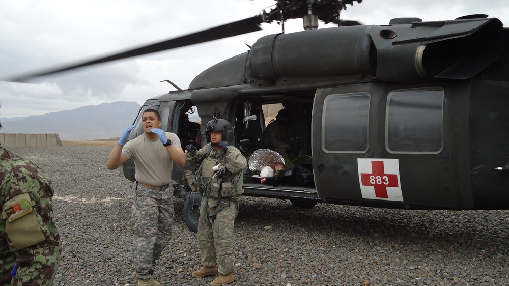 Medevac in Afghanistan