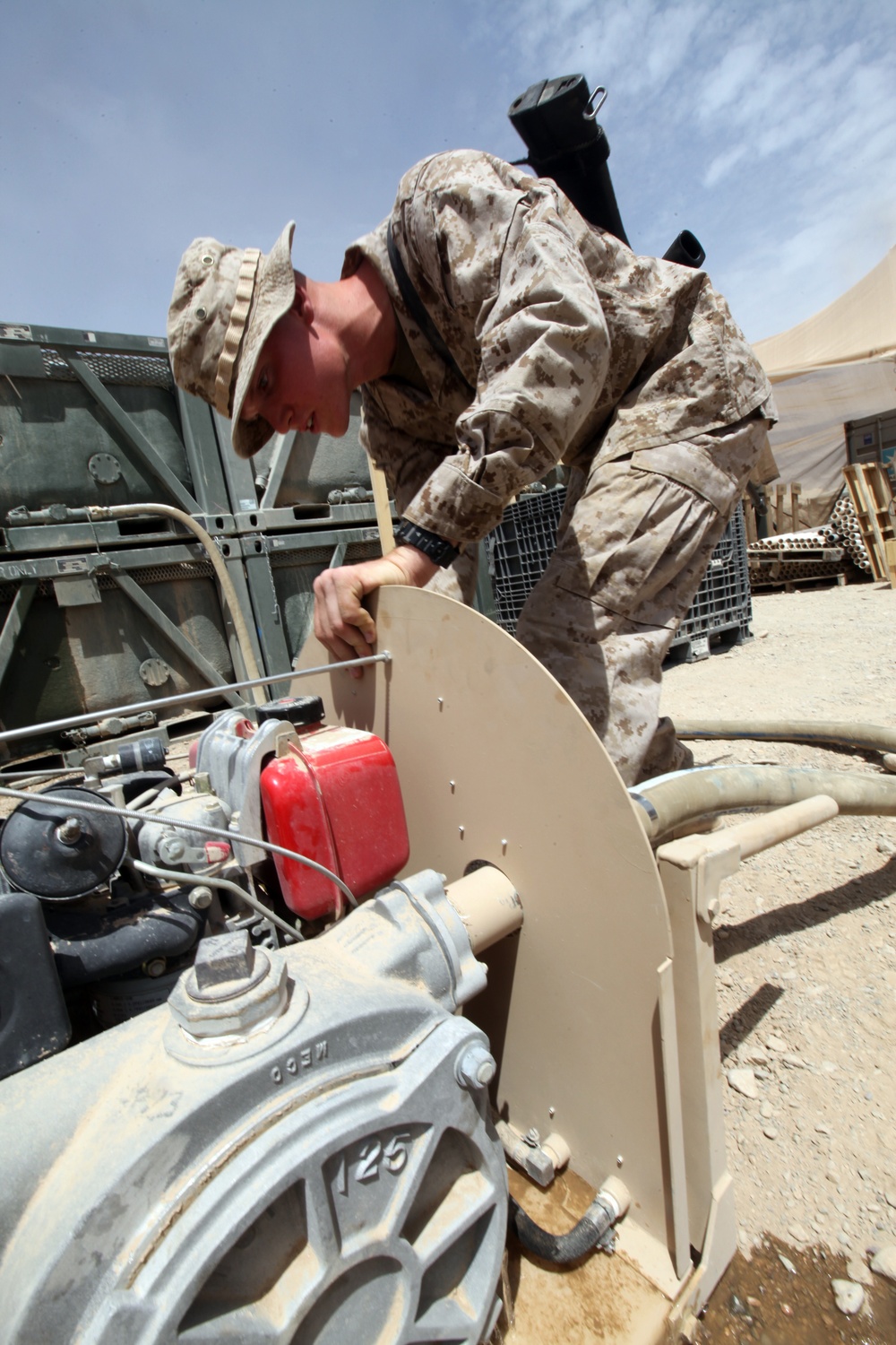 Water Technician Earns Medal for 'superior Performance'