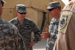 Air Force general tours Army PATRIOT sites