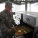 From infantryman to cook; Soldier provides food military style