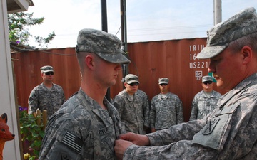 Lexington S.C. Soldier Promoted to Sergeant in Afghanistan