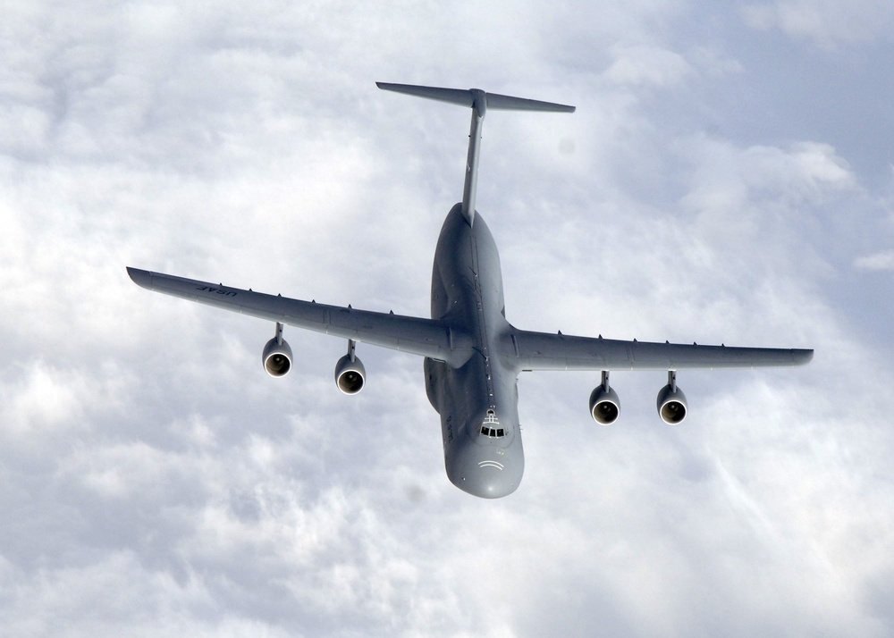 C-5M Super Galaxy 'flexes Muscles' Supporting Afghanistan Surge