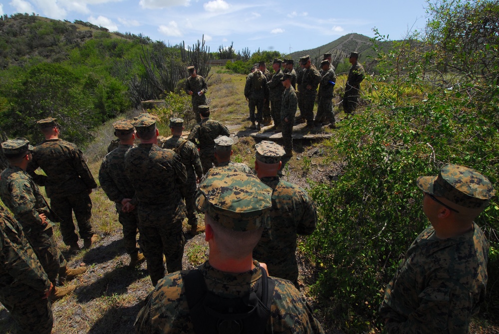 Marines visit Cuba, walk in the footsteps of legends