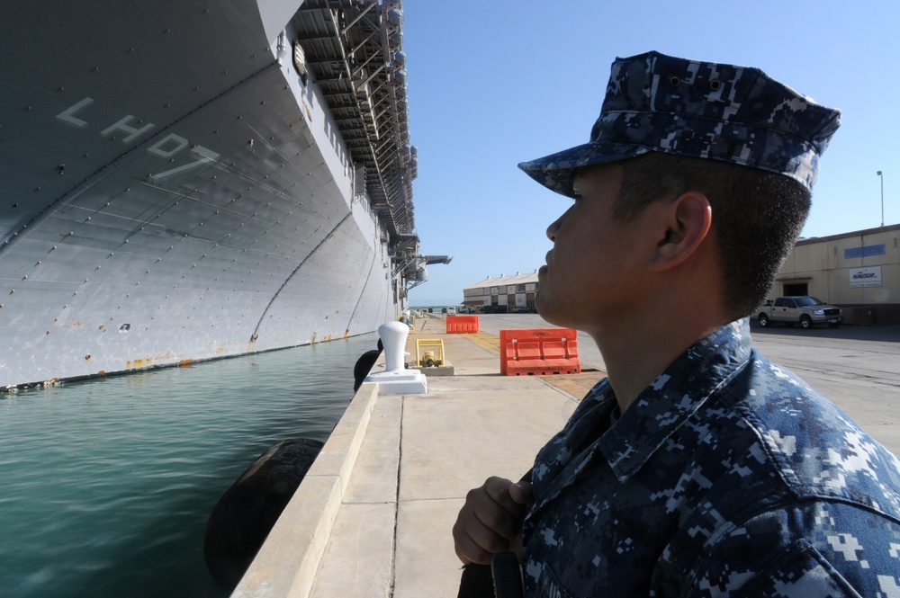 USS Iwo Jima Departs U.S. Naval Station Guantanamo Bay