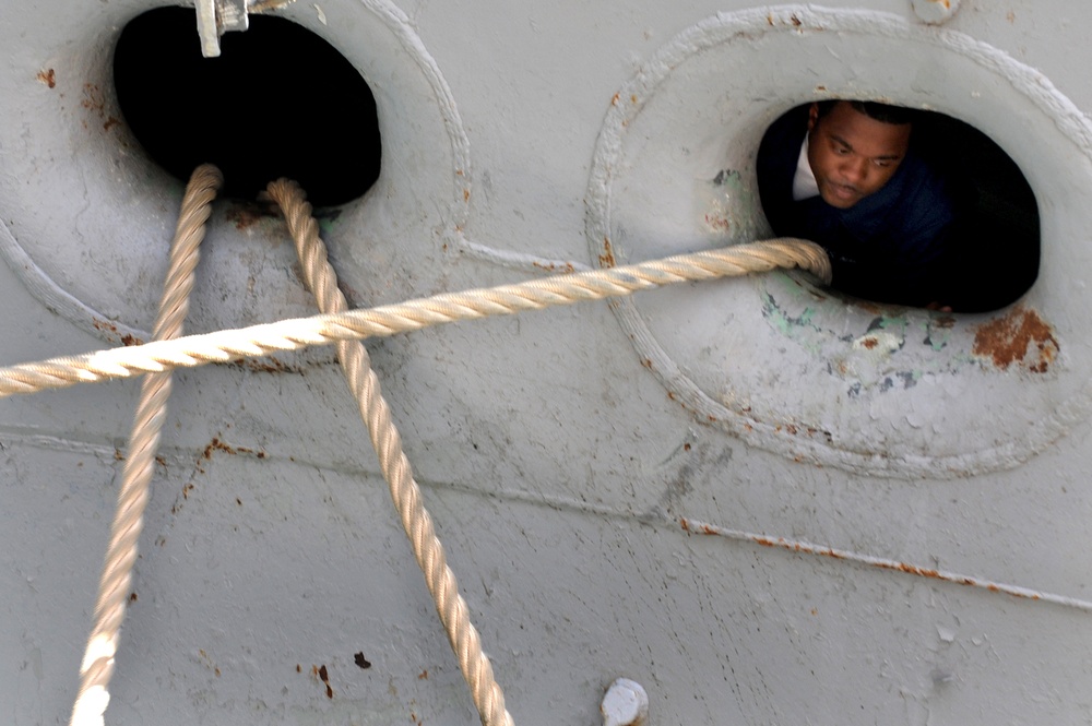 USS Iwo Jima Departs U.S. Naval Station Guantanamo Bay