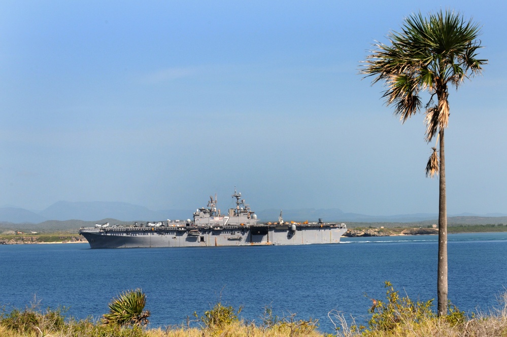 USS Iwo Jima Departs U.S. Naval Station Guantanamo Bay