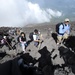 Hiking up Mt. Fuji