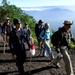 Hiking up Mt. Fuji