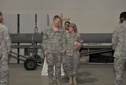 Couple's Path to Marriage Winds Through Deployment