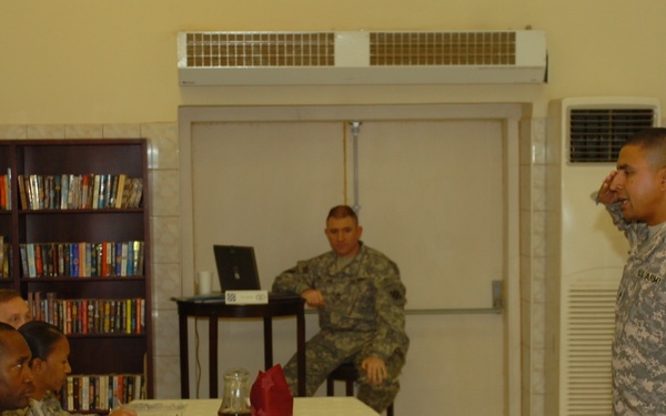 Raider wins 3rd ID Career Counselor of the Year Board