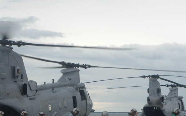 NGO's visit USS Iwo Jima