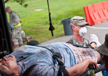 Infantry Supports Medical in Training Exercise