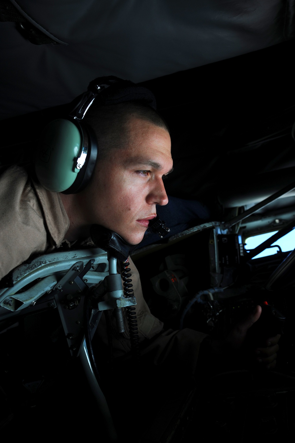 Fairchild Airman Delivers Fuel to OEF Fight As Deployed Boom Operator