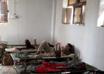 Patrol around Musa Qa'leh