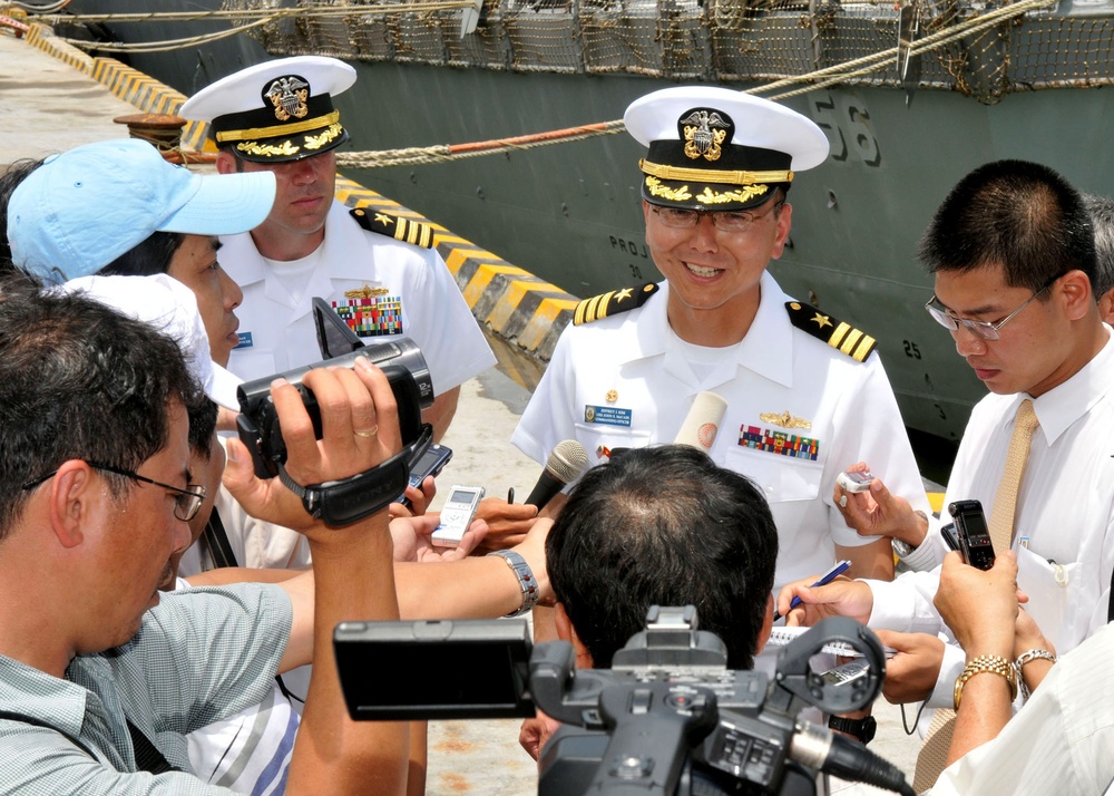 USS John S. McCain action