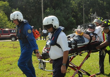 Mass casualty drill