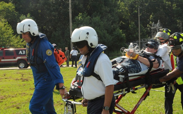 Mass casualty drill