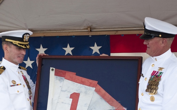 Change of command ceremony