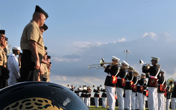 Jacksonville Jaguars Military Appreciation night.