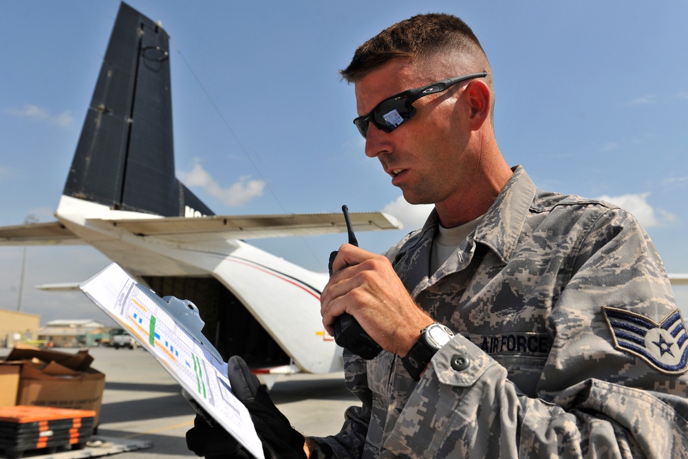 Charleston NCO Manages Aerial Port Operations Support in Afghanistan