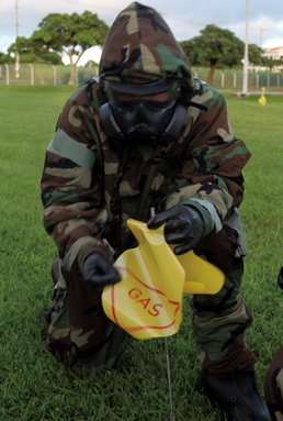 Marines Get Hands-on CBRN Training