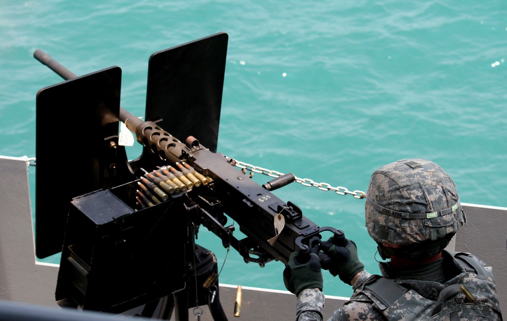 Army Boat Crew Hosts Joint Service Water Range