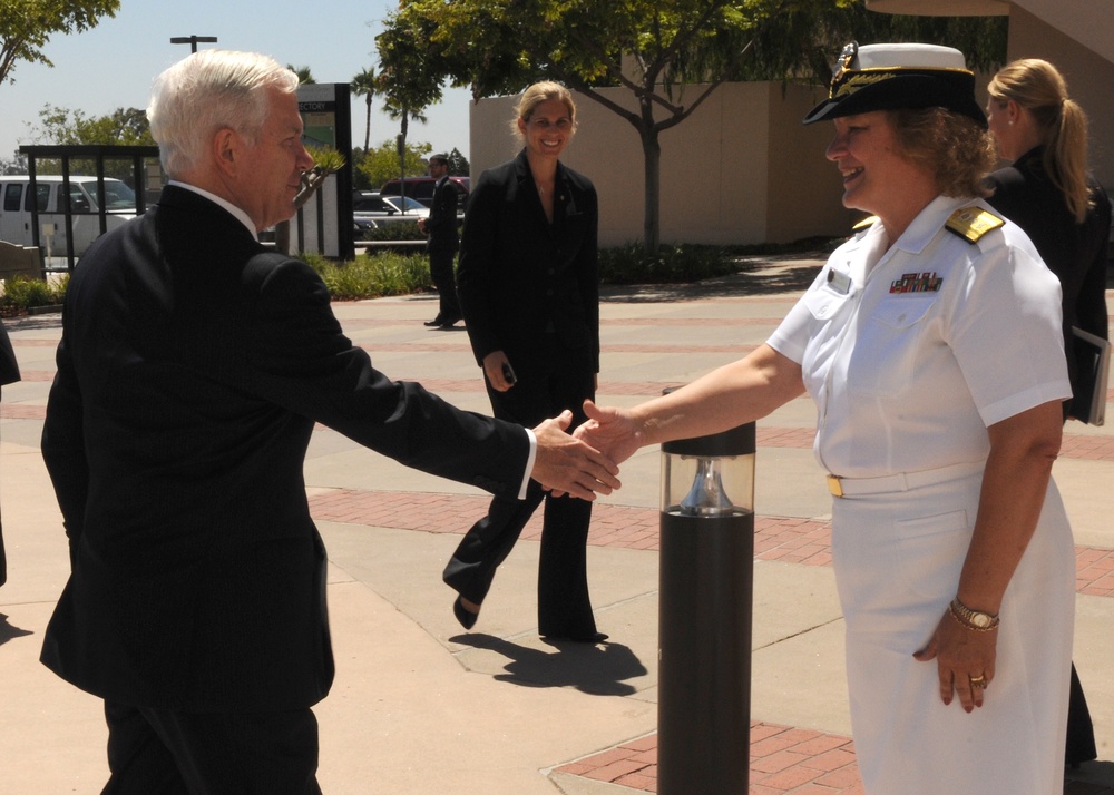 Honorable Robert M. Gates, Secretary of Defense Visits NMCSD