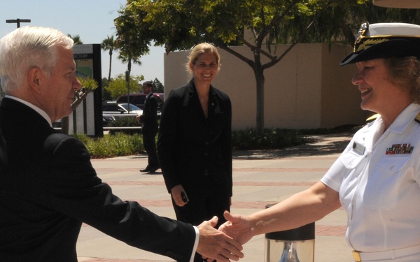 Honorable Robert M. Gates, Secretary of Defense Visits NMCSD