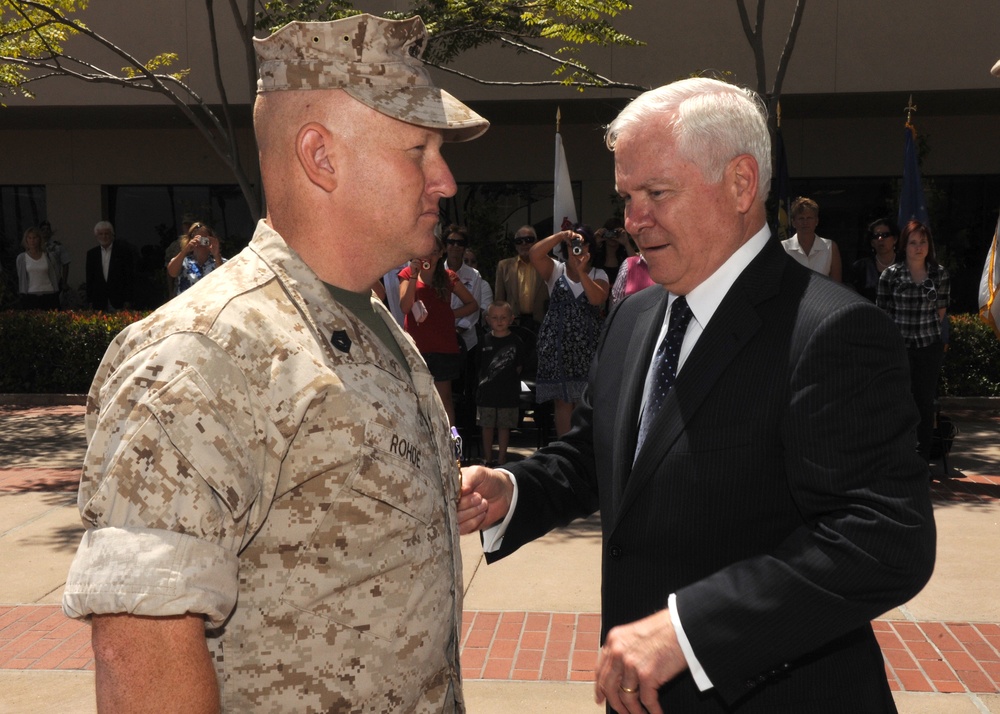 Honorable Robert M. Gates, Secretary of Defense Visits NMCSD