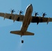 C-130 Drops Cargo During Training