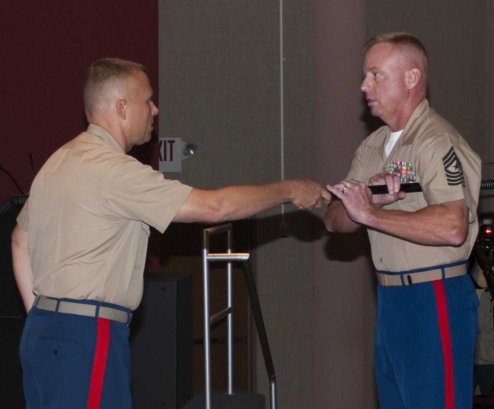 Marine Artillery Detachment Relief and Appointment Ceremony