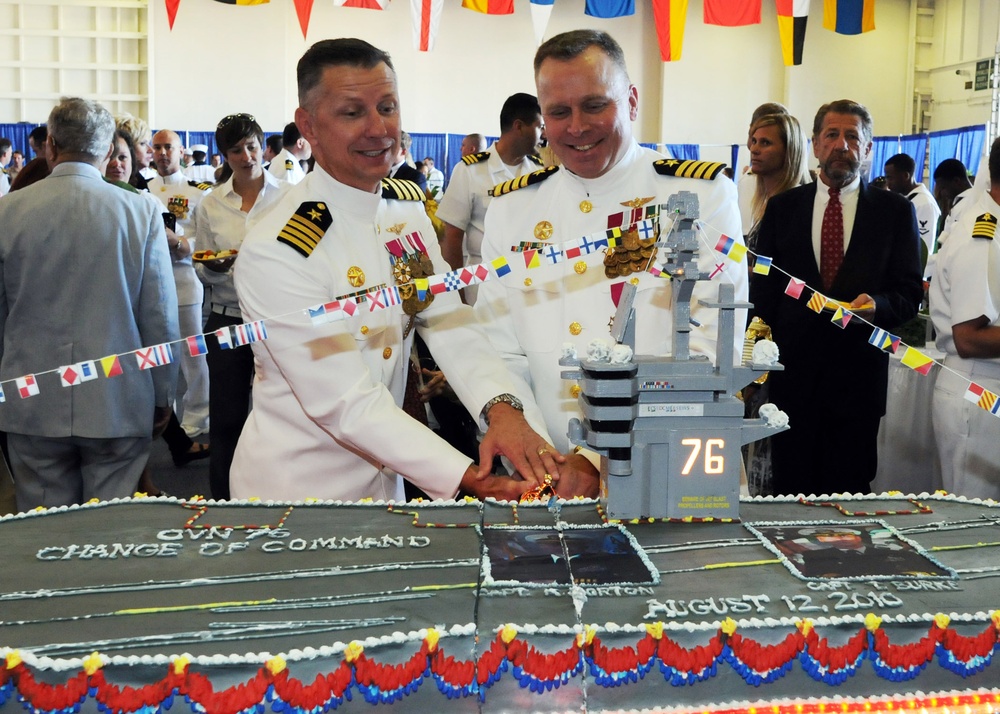 Ronald Reagan change-of-command