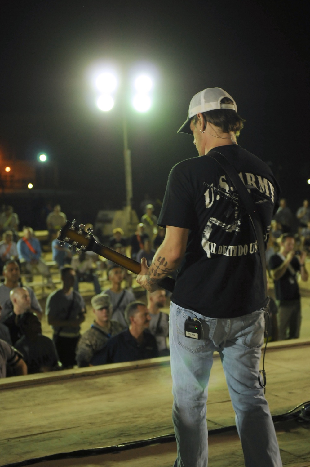 Rock band Candlebox performs for troops at COB Speicher