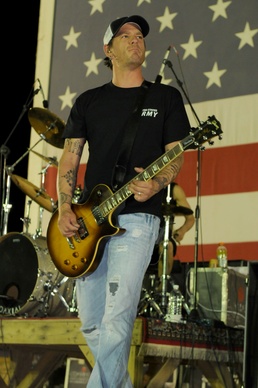 Rock band Candlebox performs for troops at COB Speicher