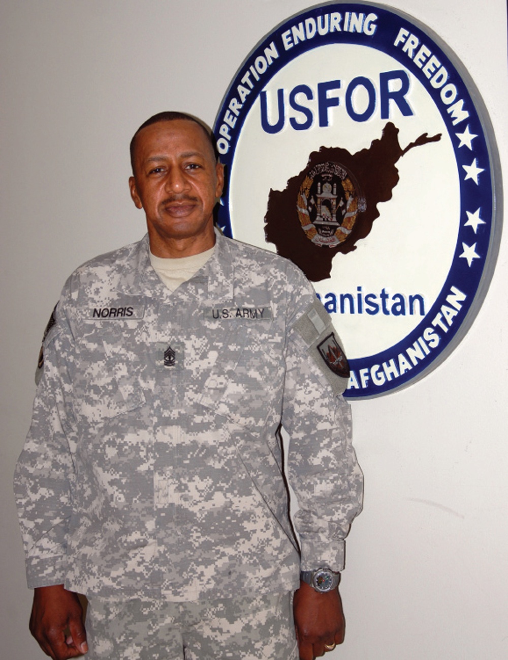 135th ESC Soldier Appointed USFOR-A First Sergeant