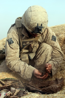 Engineers seek out IEDs for locals' safety