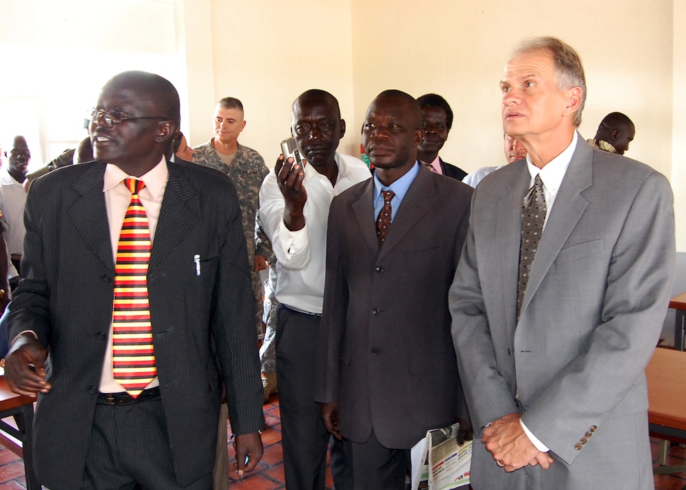 Ugandan School Praises USAID, Honors fallen U.S. Soldier