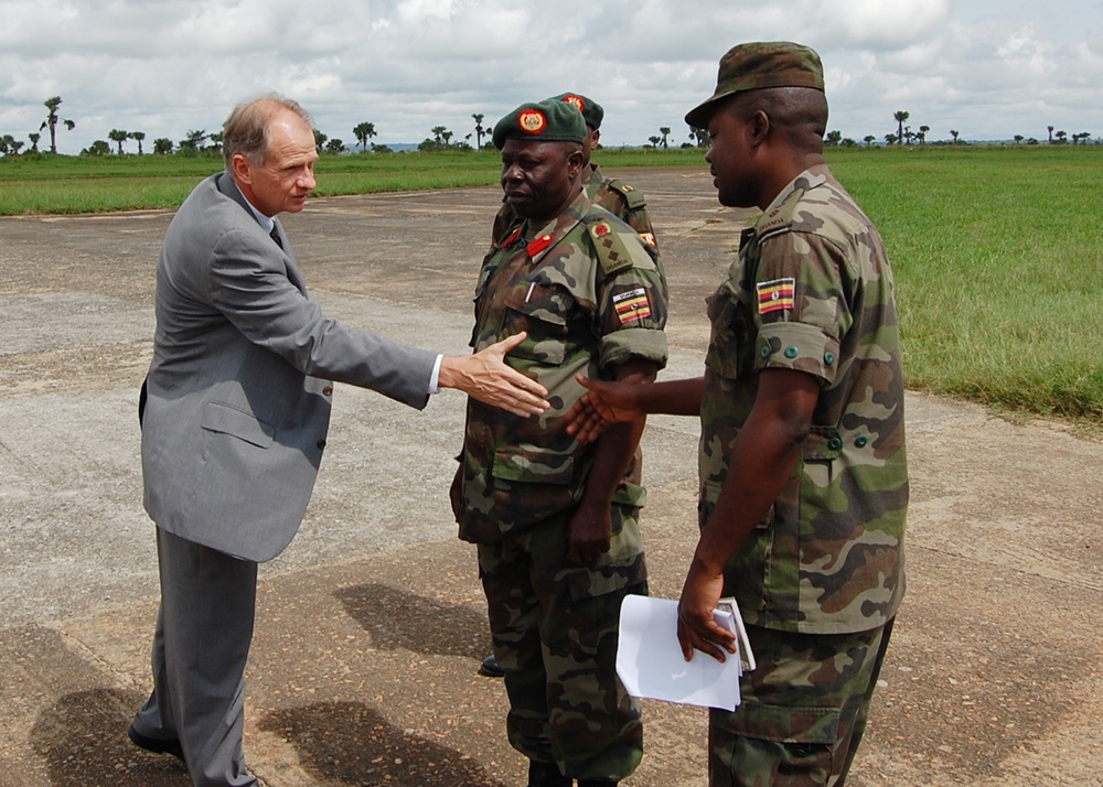 Ugandan School Praises USAID, Honors fallen U.S. Soldier
