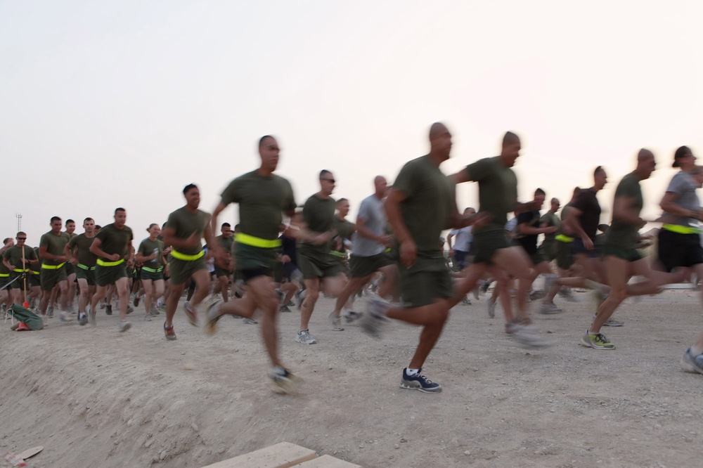 Maj. Megan McClung Memorial Race Ran in Afghanistan