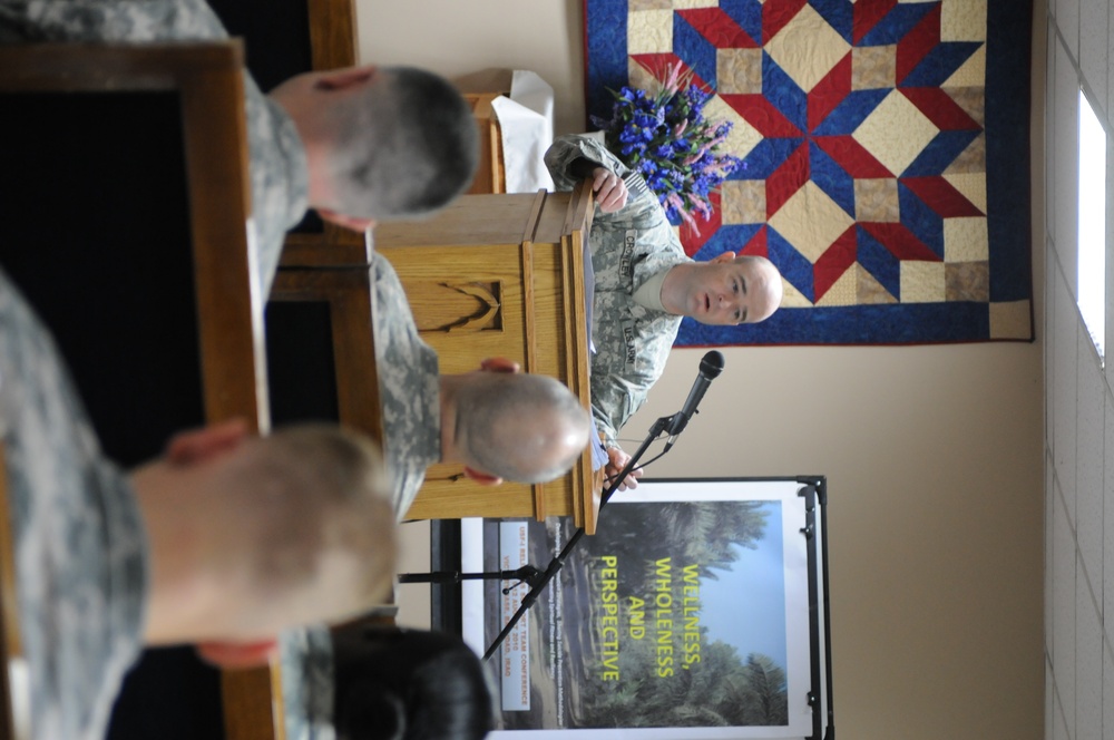 Chaplains discuss suicide prevention, reaching out to service members