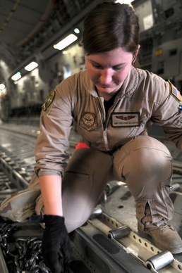 Joint Base Lewis-McChord Airman Supports Deployed Airlift Ops As C-17 Loadmaster in Southwest Asia